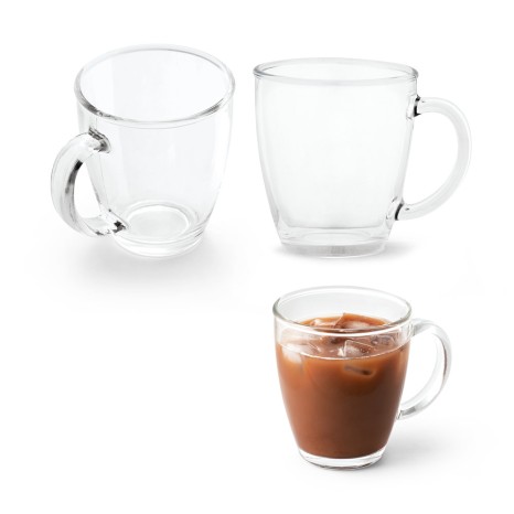 Caneca de Vidro Personalizada