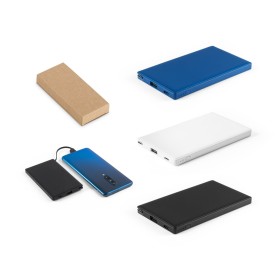 Bateria Portátil em Abs 100% Reciclado e Lítio 4.000 Mah Personalizada