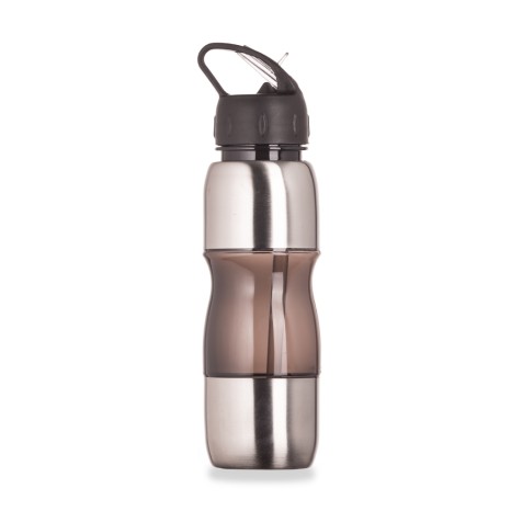 Squeeze Plástico com Metal 600Ml com Logotipo