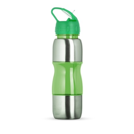 Squeeze Plástico com Metal 600Ml com Logotipo