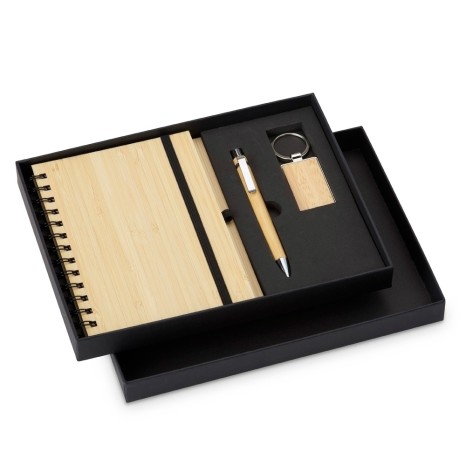 Kit Executivo Ecológico 3 Peças com Logotipo