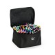 Kit Canetas Marcadoras Pontas Duplas 108 Cores Personalizado