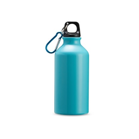 Squeeze Alumínio 420Ml com Mosquetão para Empresas