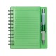 Caderno Plástico com Caneta Personalizado