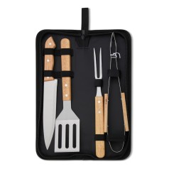 Kit Churrasco 4 Peças para Empresas