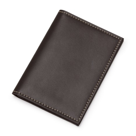 Porta Documento de Couro Sintético com Logotipo