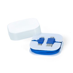 Cabo 4 em 1 com Case Suporte Promocional