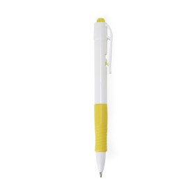 Caneta Plástica Leitosa Personalizada