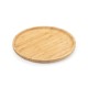 Petisqueira Redonda de Bambu 25*25cm Promocional
