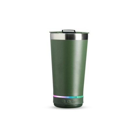 Copo Térmico 400Ml com Caixa de Som com Logotipo