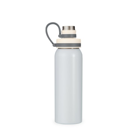 Garrafa de Inox com Alça de Silicone 800Ml com Logotipo