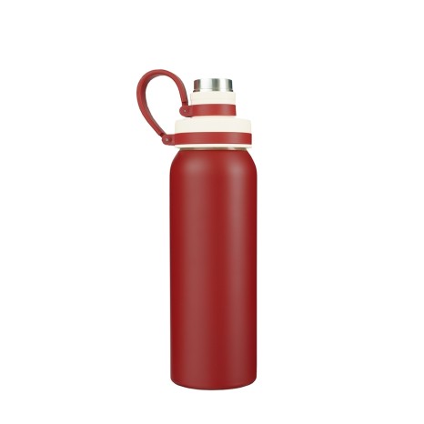 Garrafa de Inox com Alça de Silicone 800Ml com Logotipo