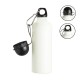 Squeeze Alumínio 500Ml com Bico e Mosquetão Personalizado